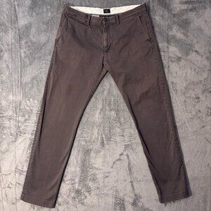 J.Crew 484 Slim Fit Stretch Chino Pants Men’s W36 L34 (act. 35 x 32)Brown Cotton